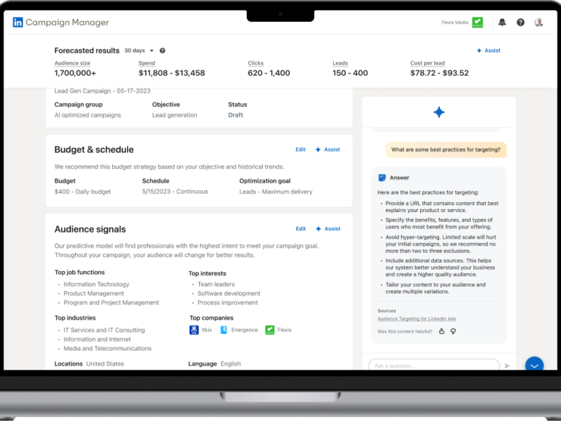 Protected: LinkedIn AI Campaign Manager Assistant